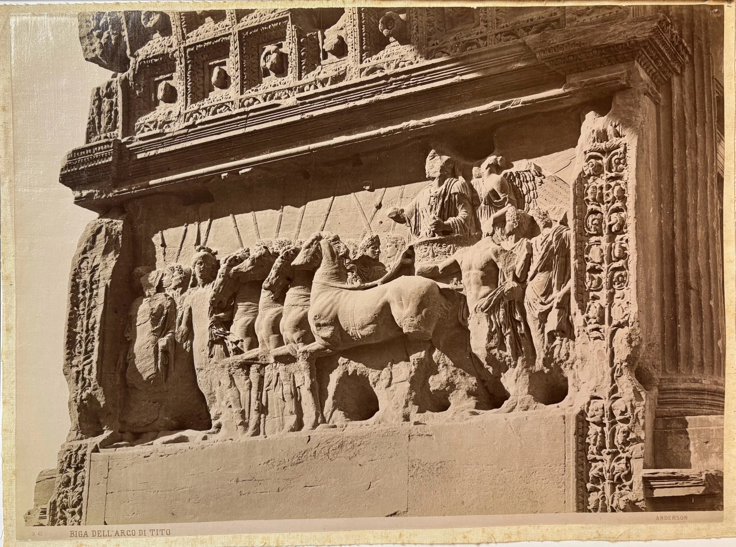BIGA DELL'ARCO DI TITO