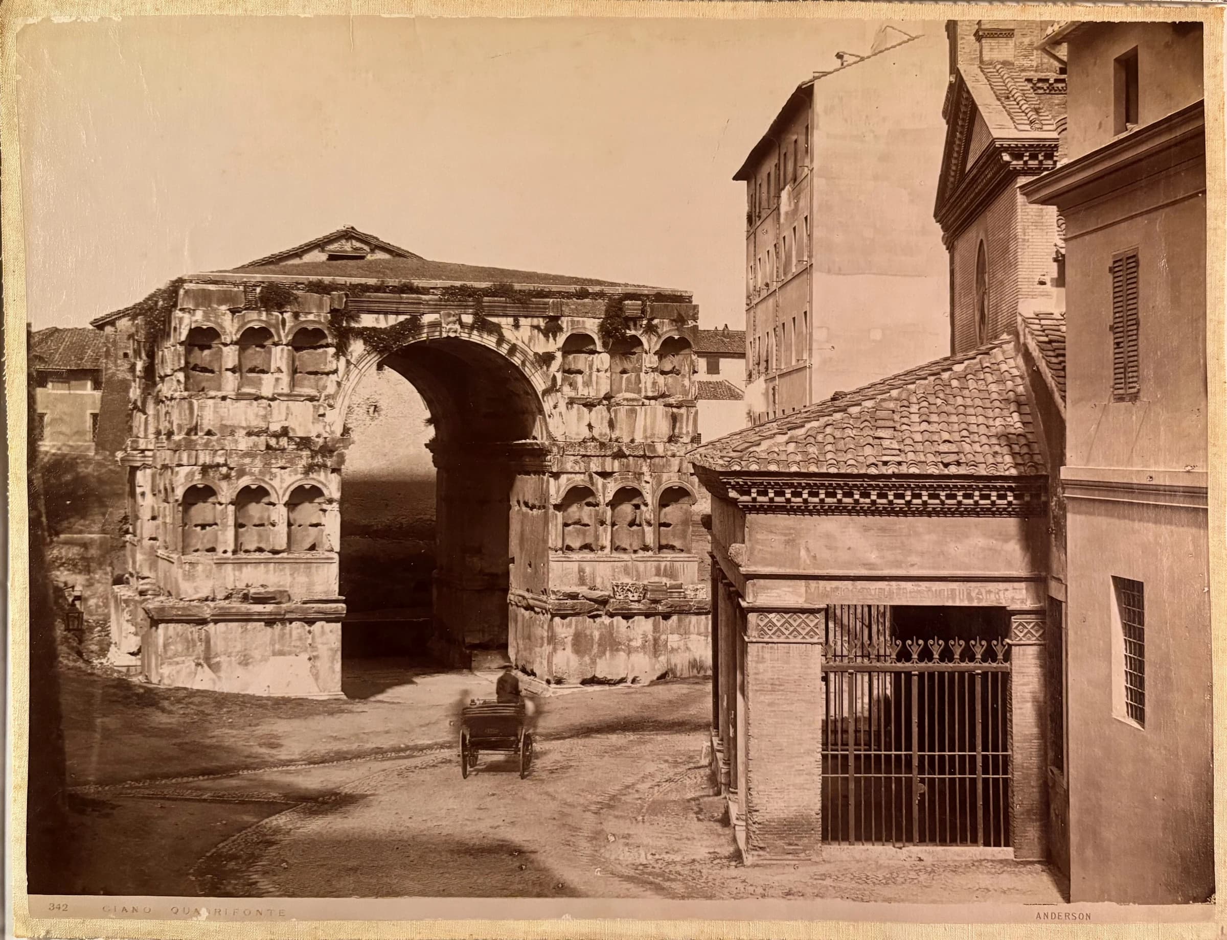 Giano Quadrifonte [Arch of Janus, Rome]