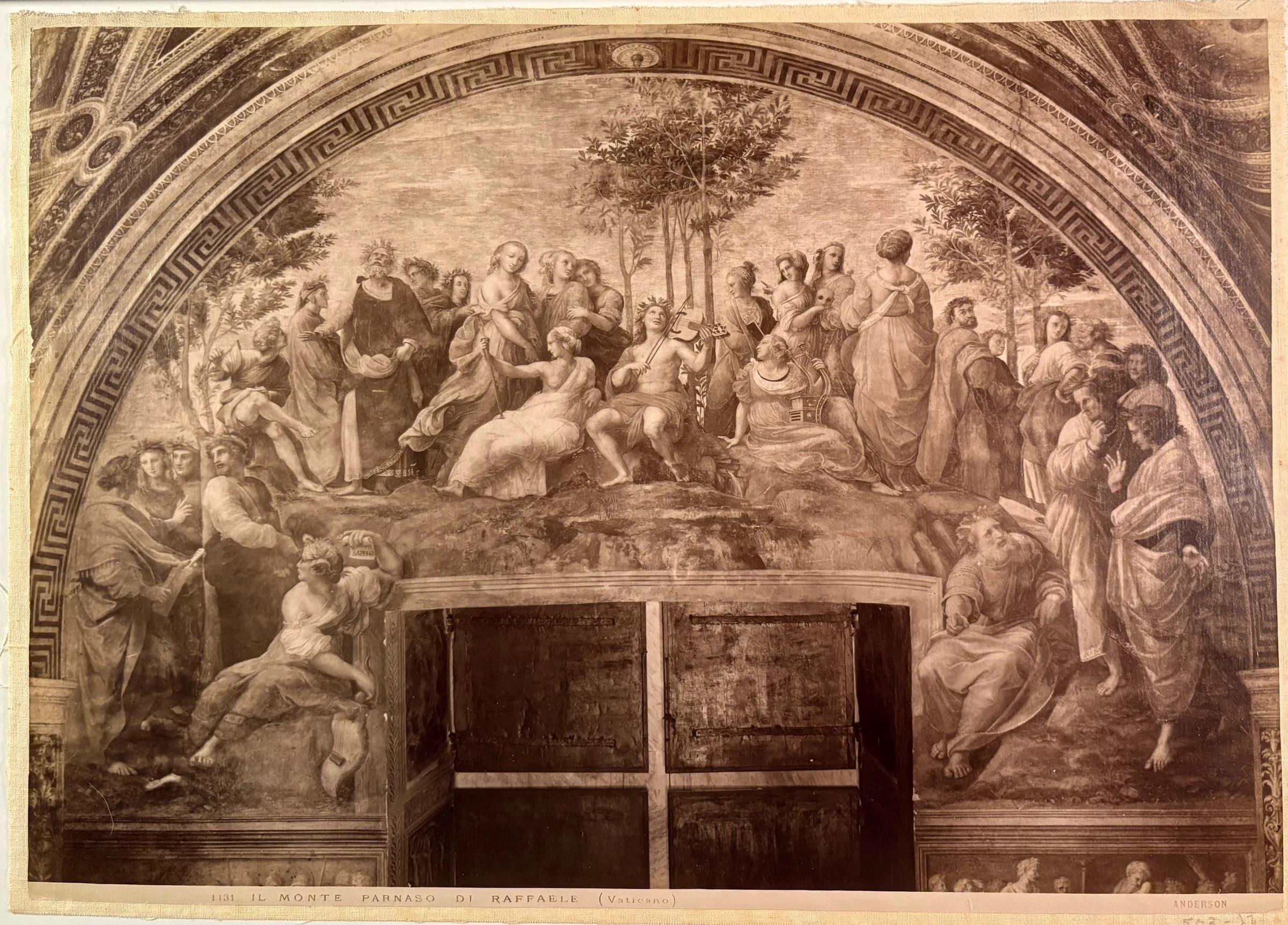 IL MONTE PARNASO DI RAFFAELE (Vaticano)