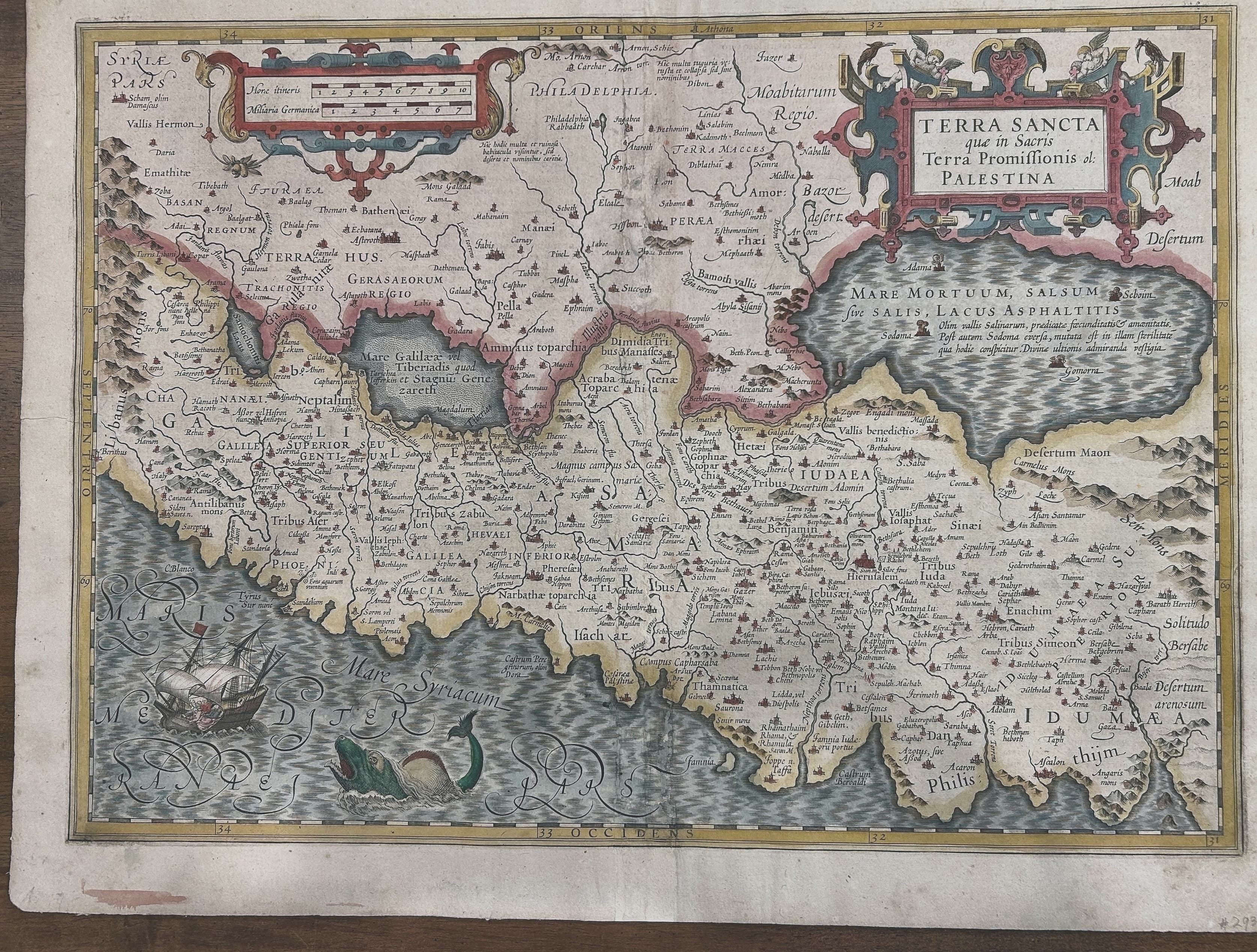 Terra Sancta quae in Sacris Terra Promiffionis ol: Palestina