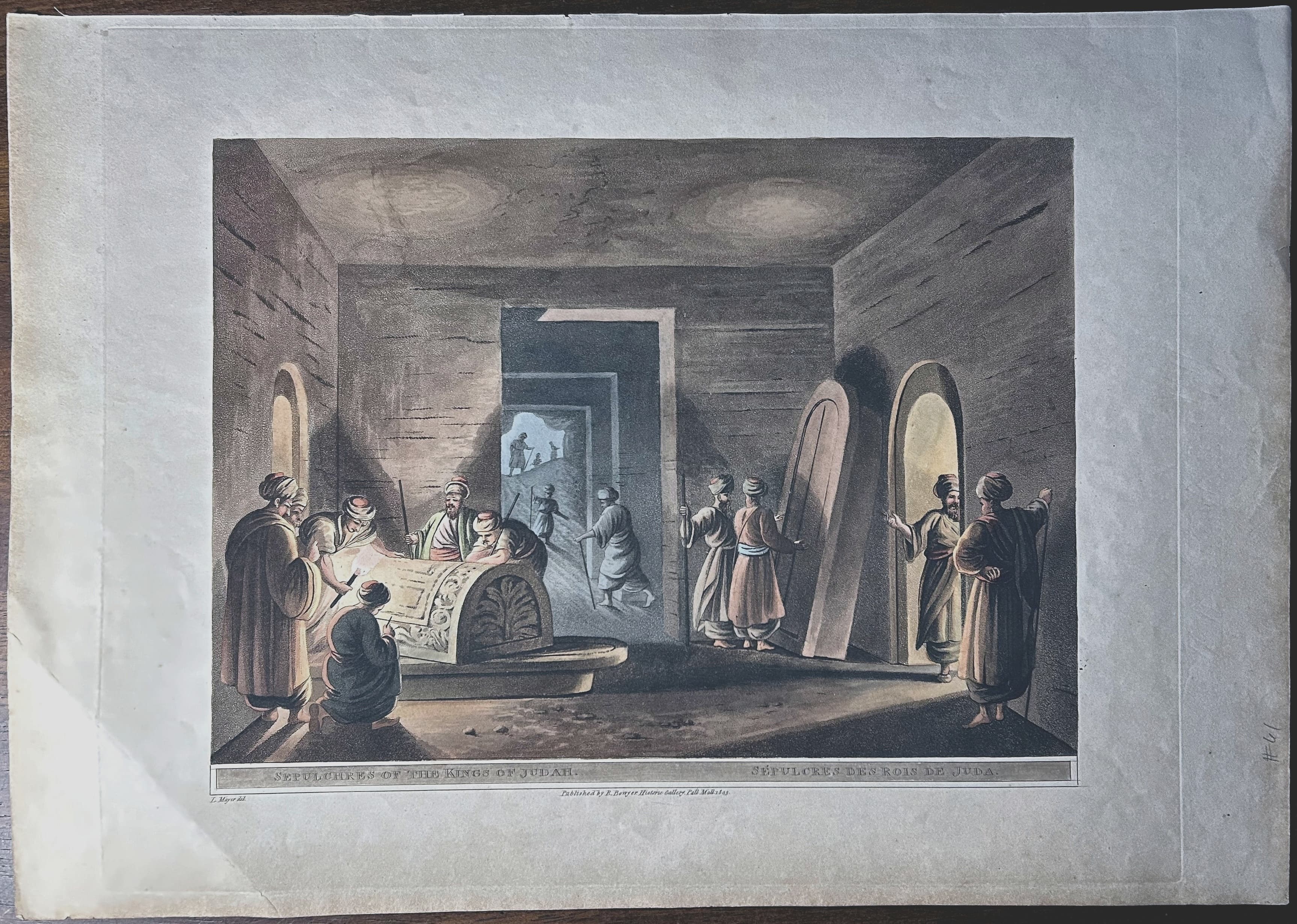 SEPULCHRES OF THE KINGS OF JUDAH. / SÉPULCRES DES ROIS DE JUDA.