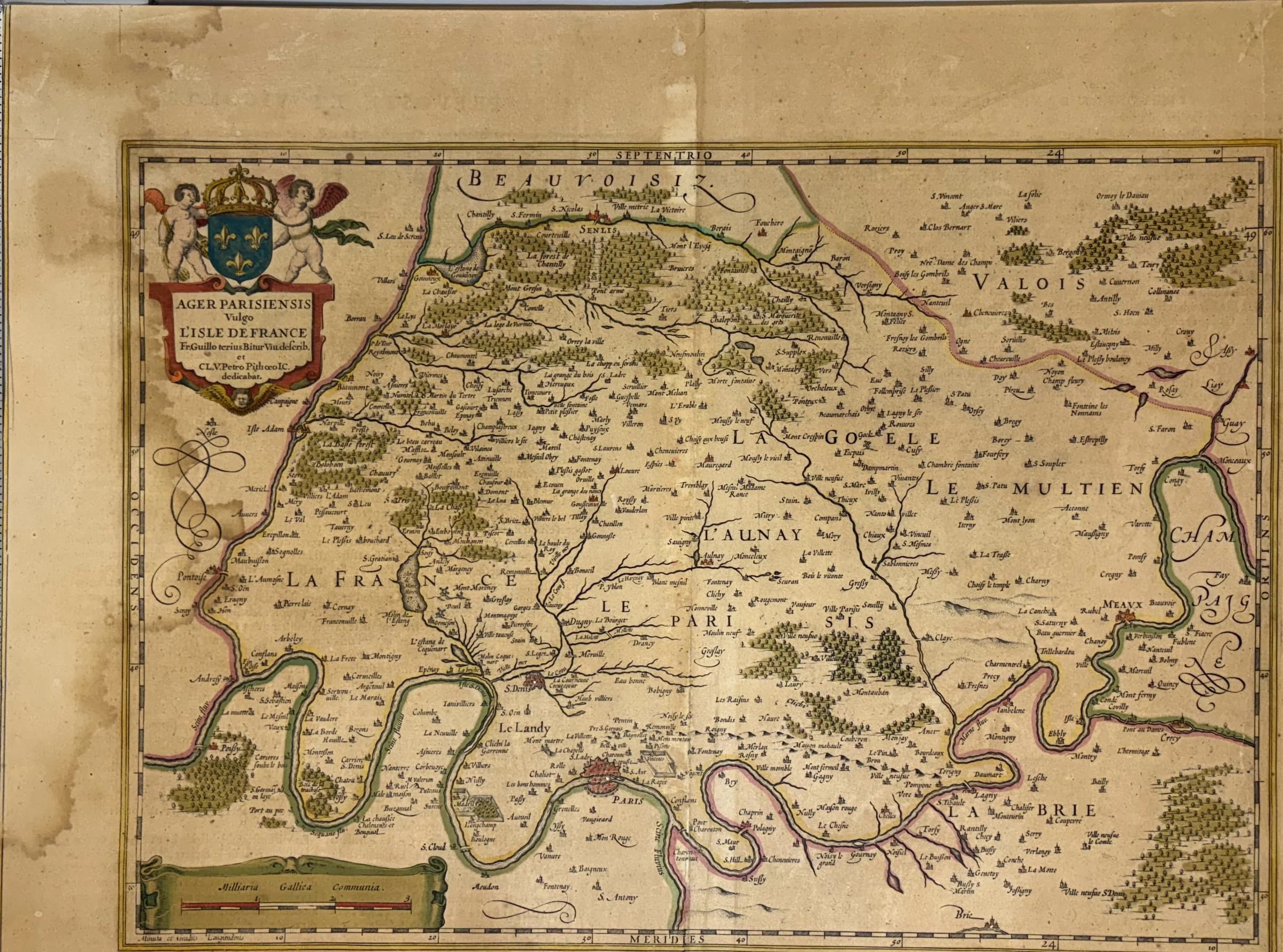 Ager Parisiensis Vulgo L'Isle de France