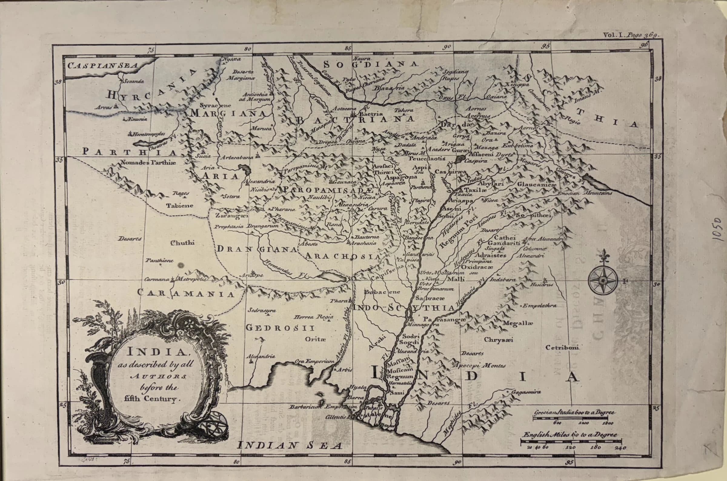 India, as described by all Authors before the fifth Century