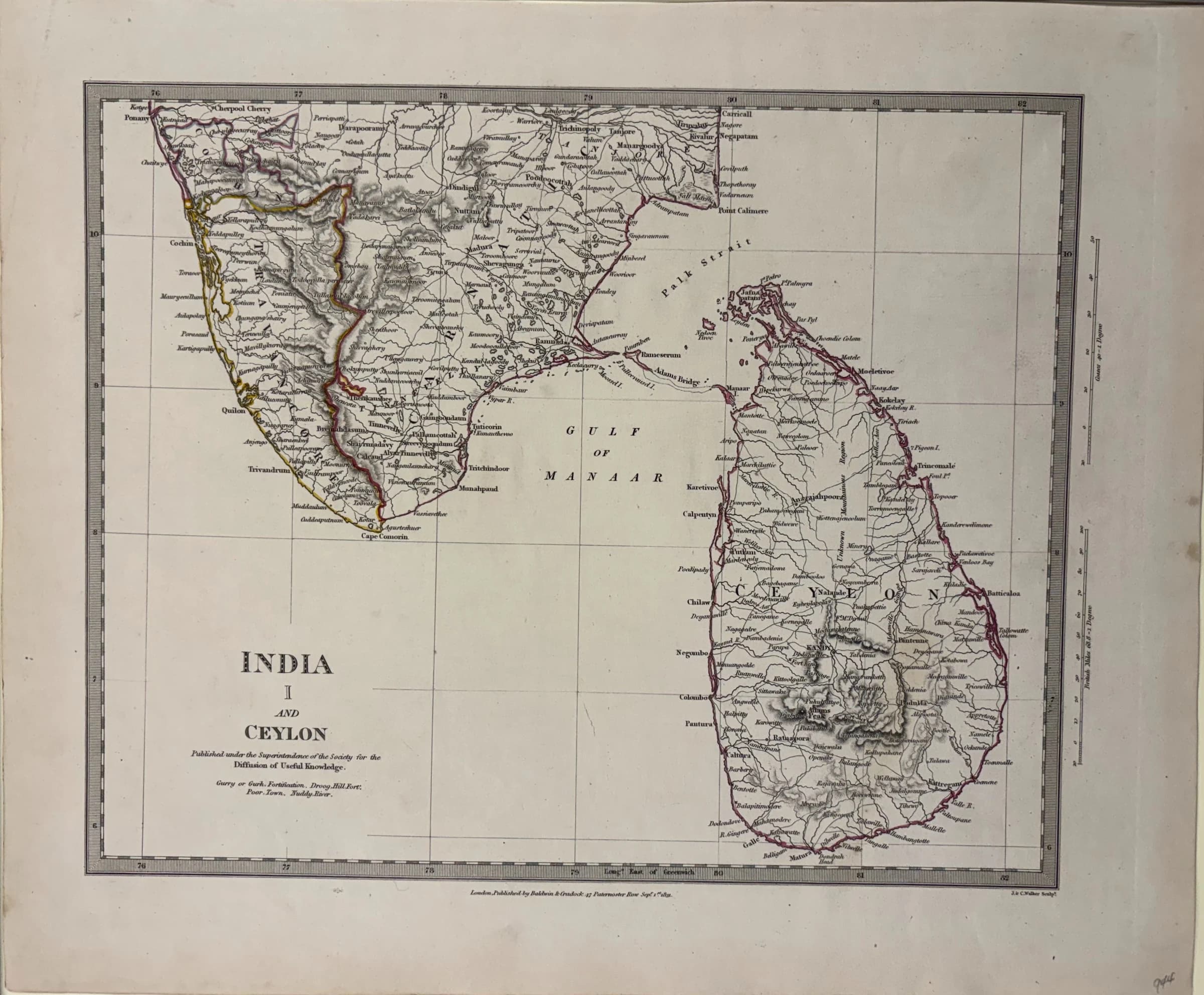 India I and Ceylon