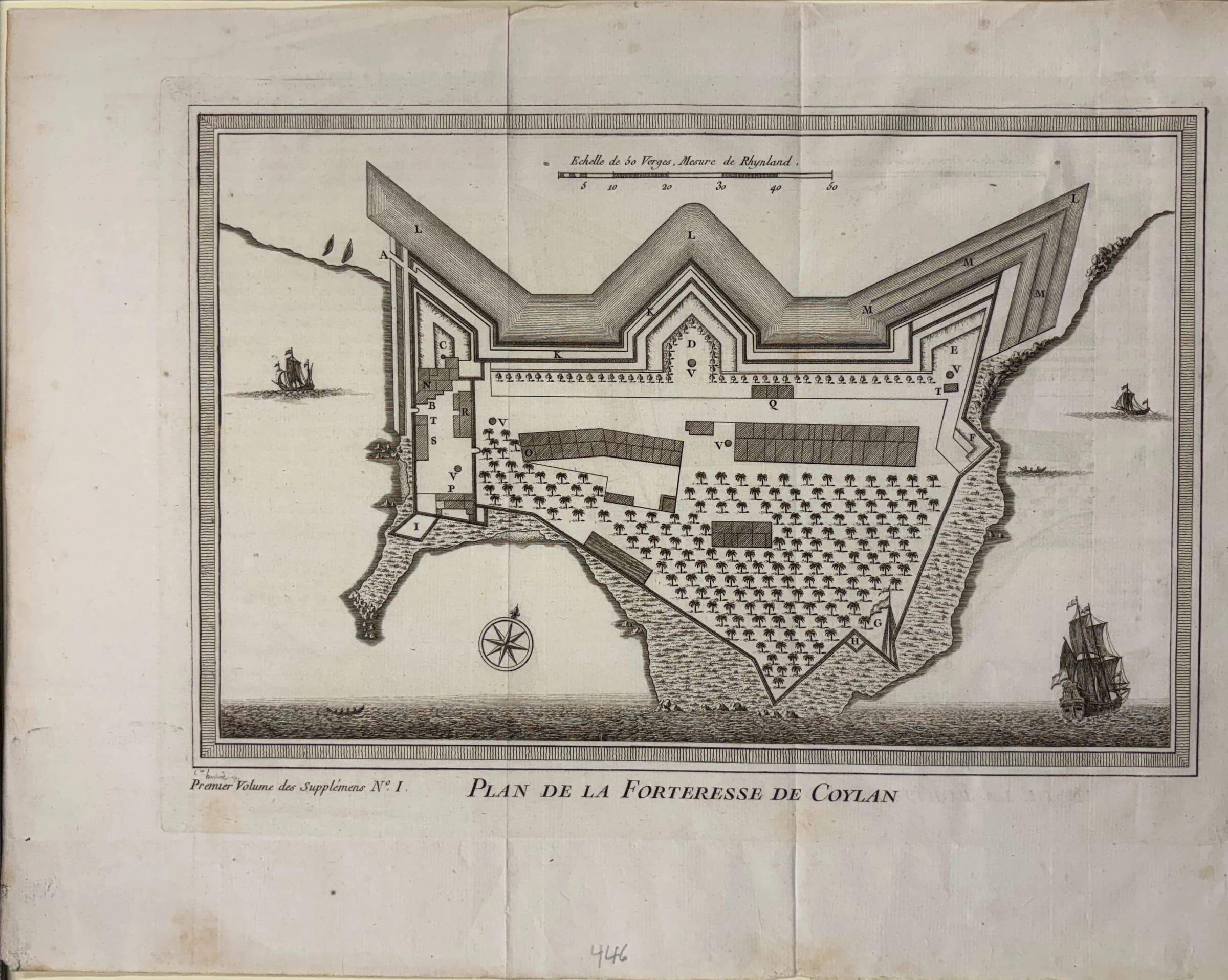 Plan de la Forteresse de Coylan