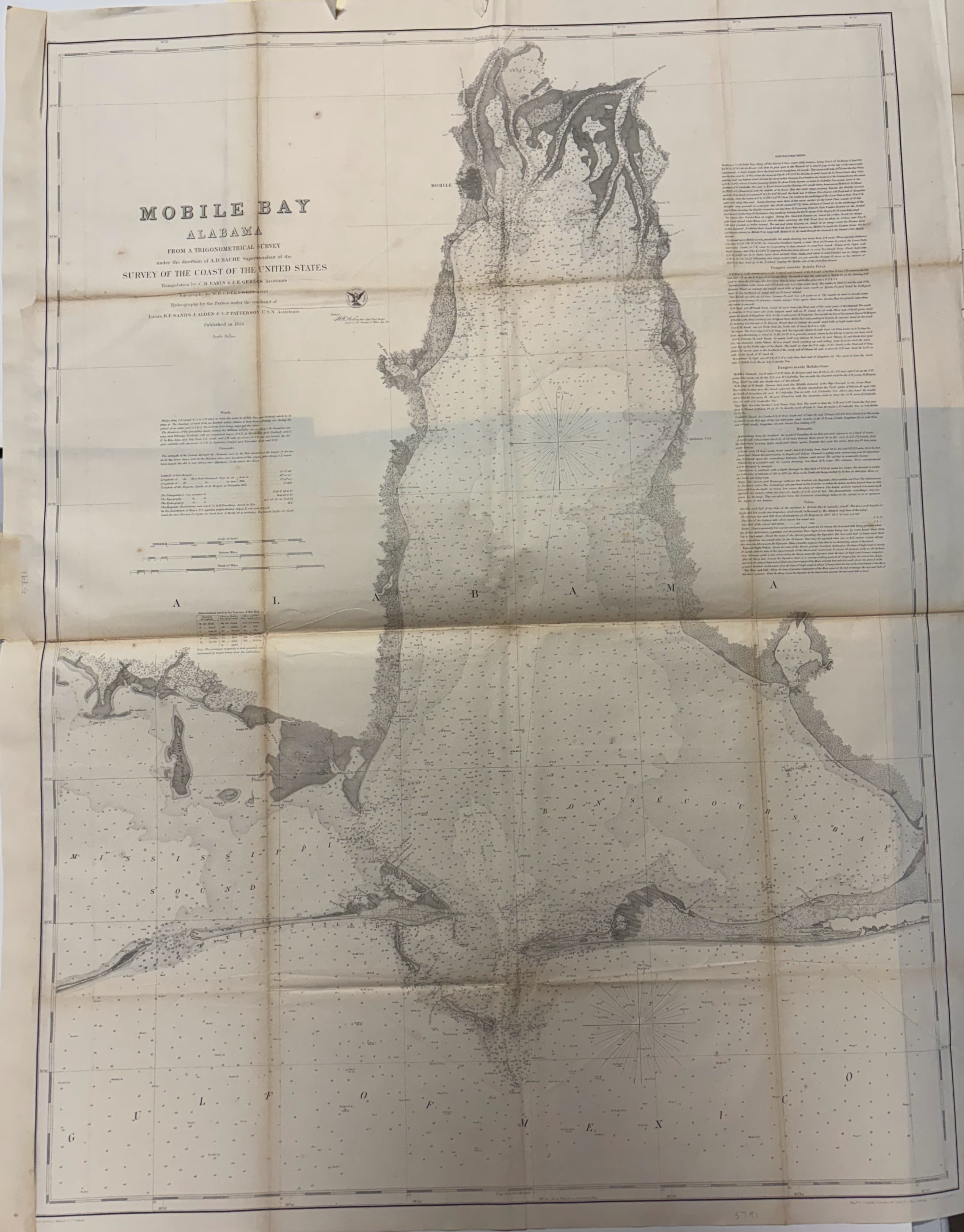 Mobile Bay, Alabama (Survey of the Coast)