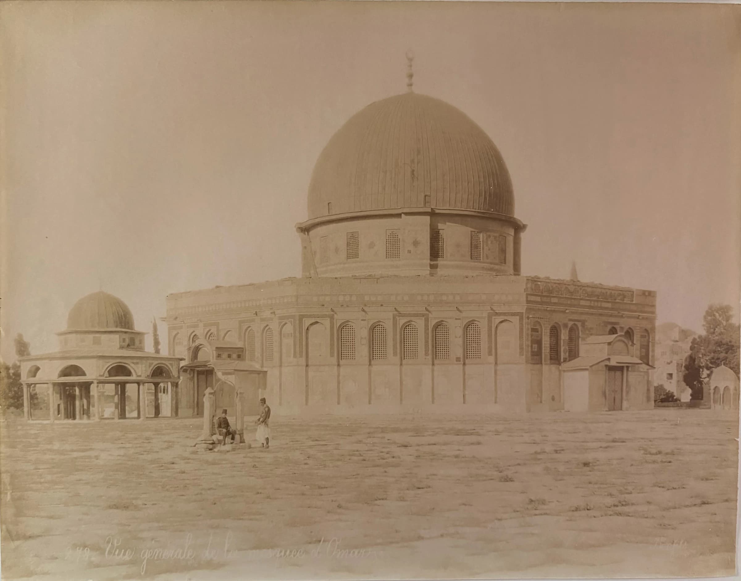 Vue générale de la mosquée d'Omar