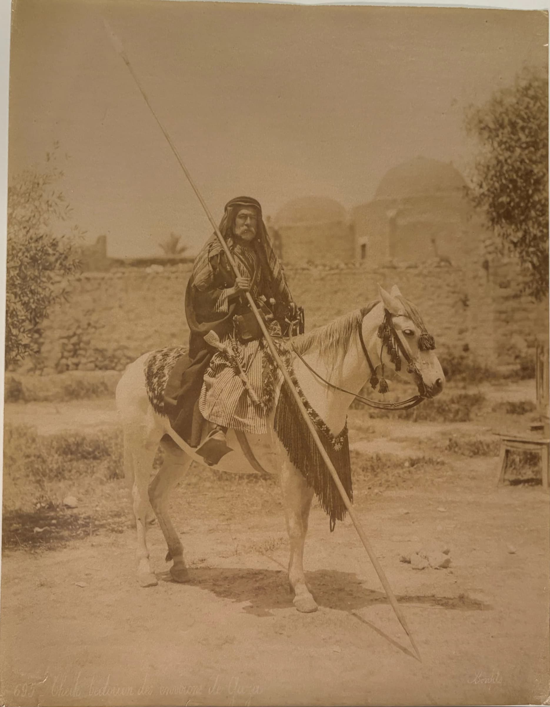 Cheikh bedouen des environs de Gaza