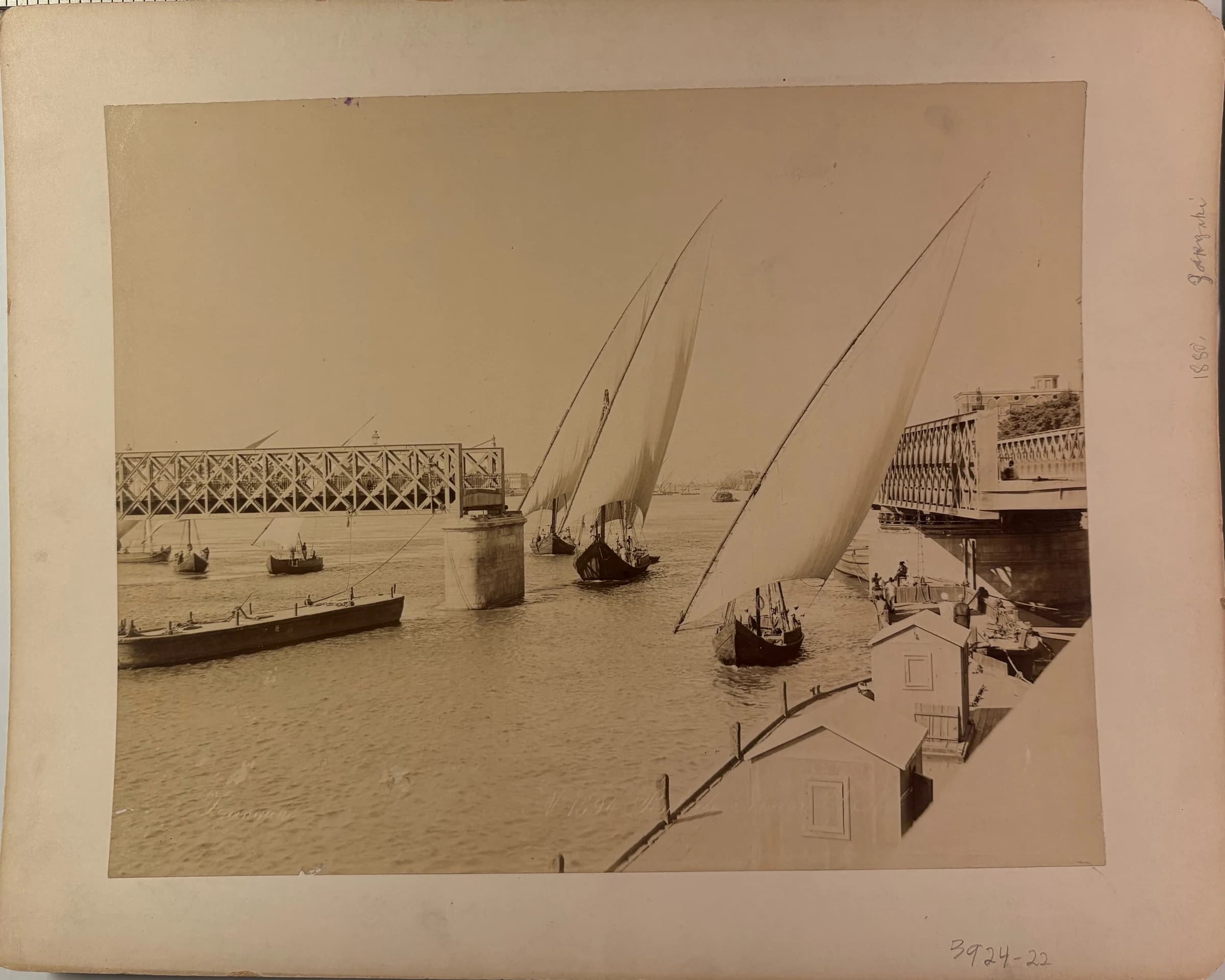 N° 1597 Pont de Kasr-el-Nil, Caire