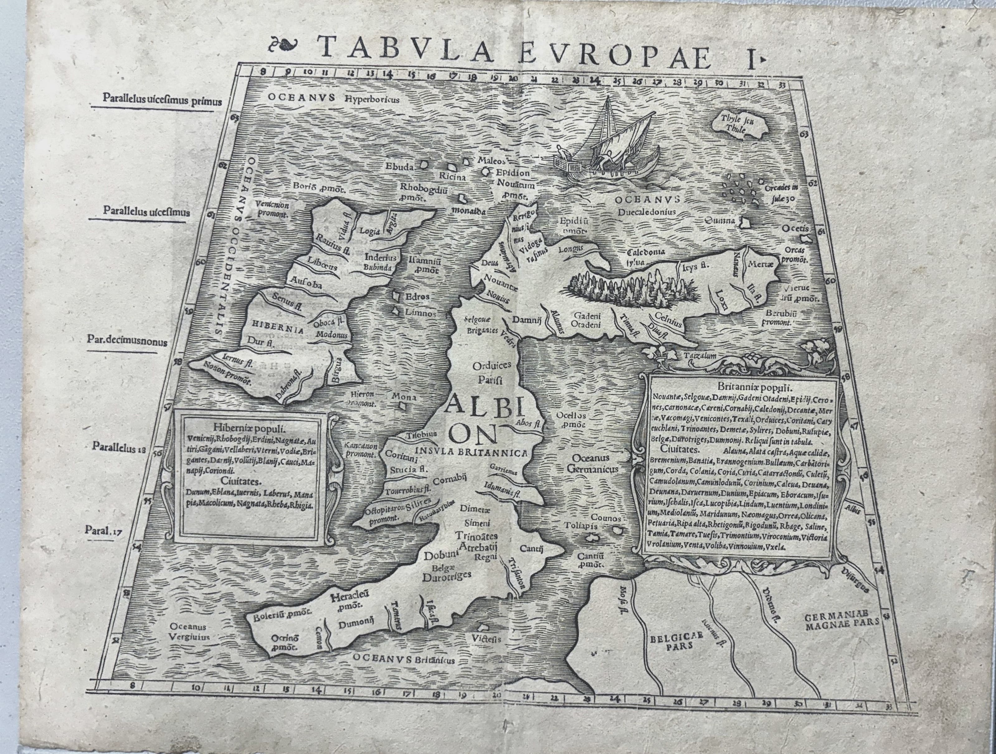 TABVLA EVROPAE I