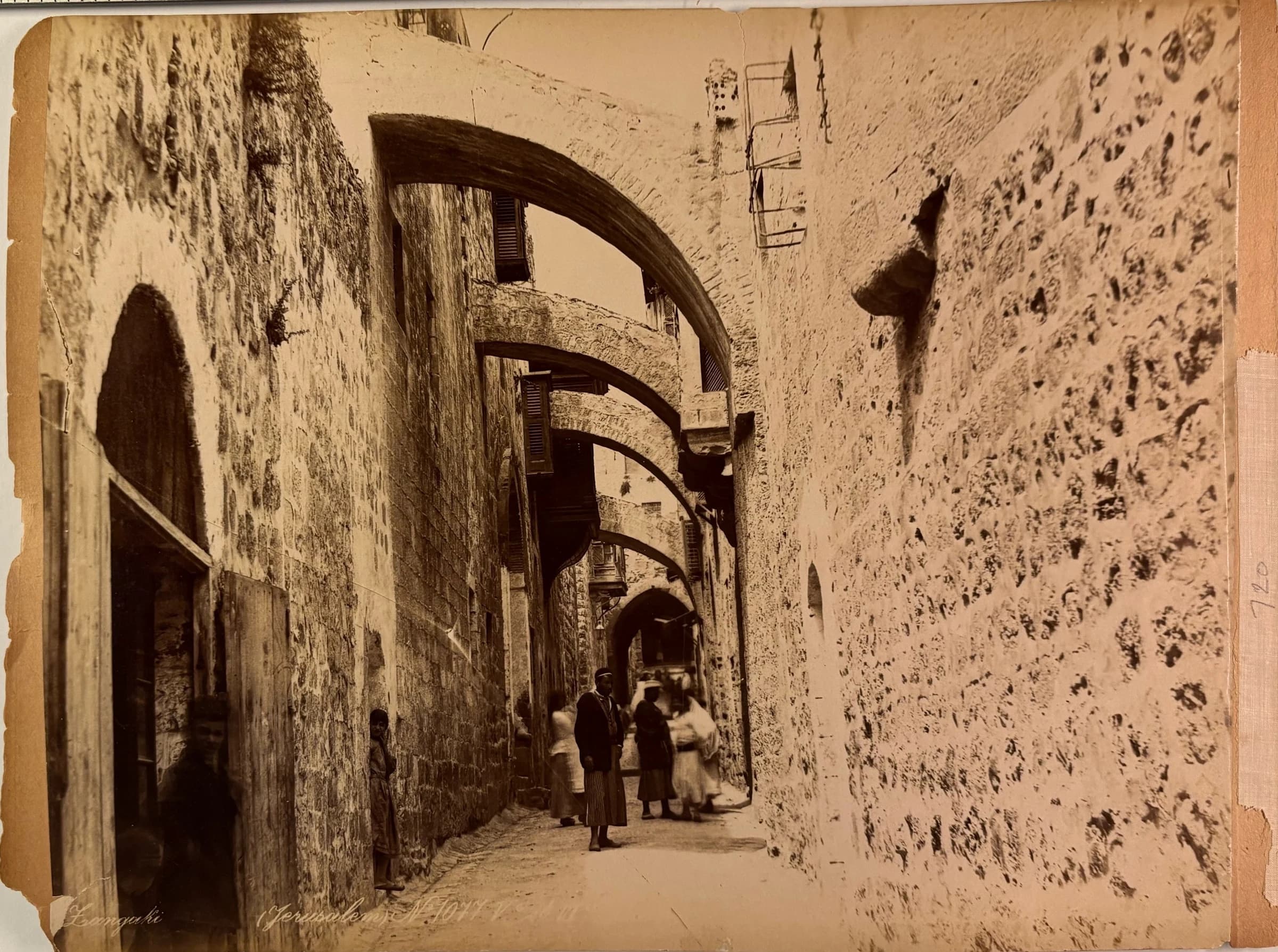 Jerusalem, Via Dolorosa (No. 1011)