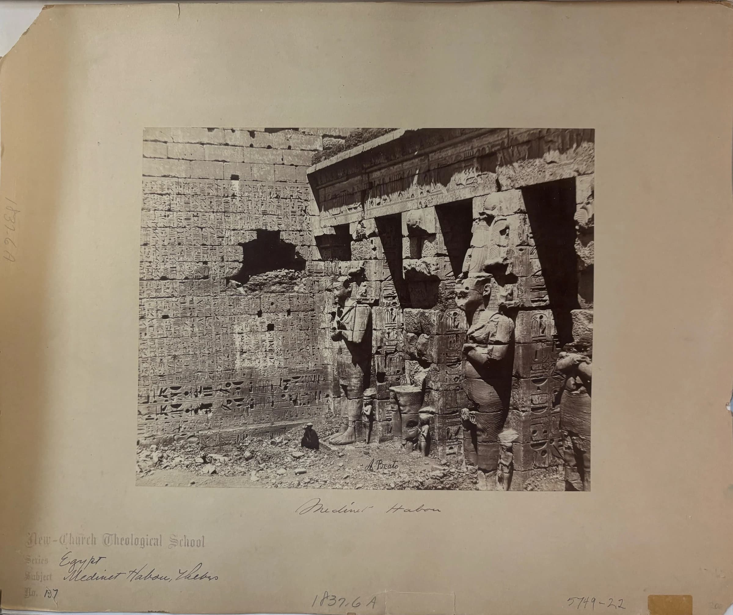 Medinet Habou, Thebes