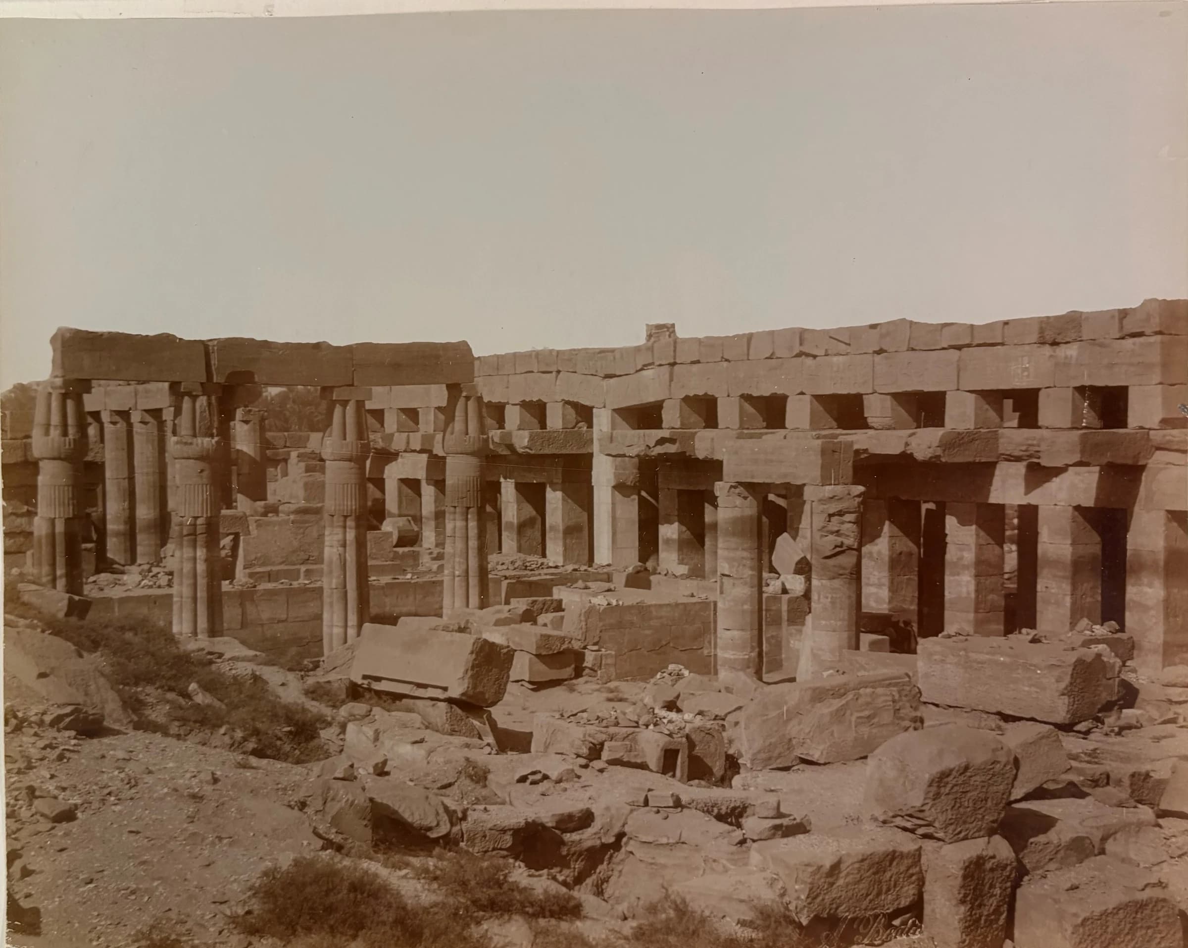 Court of Amenhotep III, Temple of Luxor