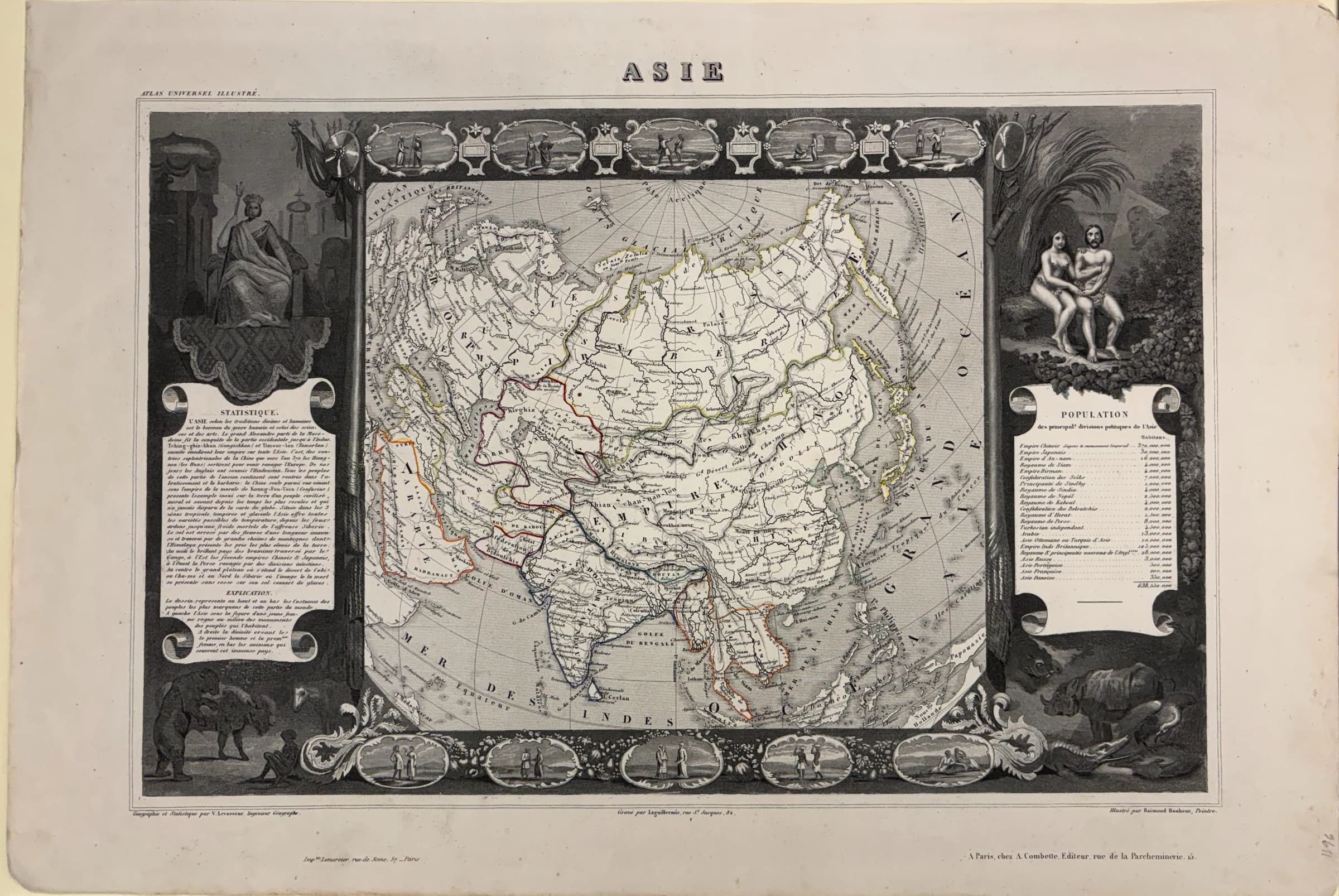 Asie (Atlas Universel Illustré)