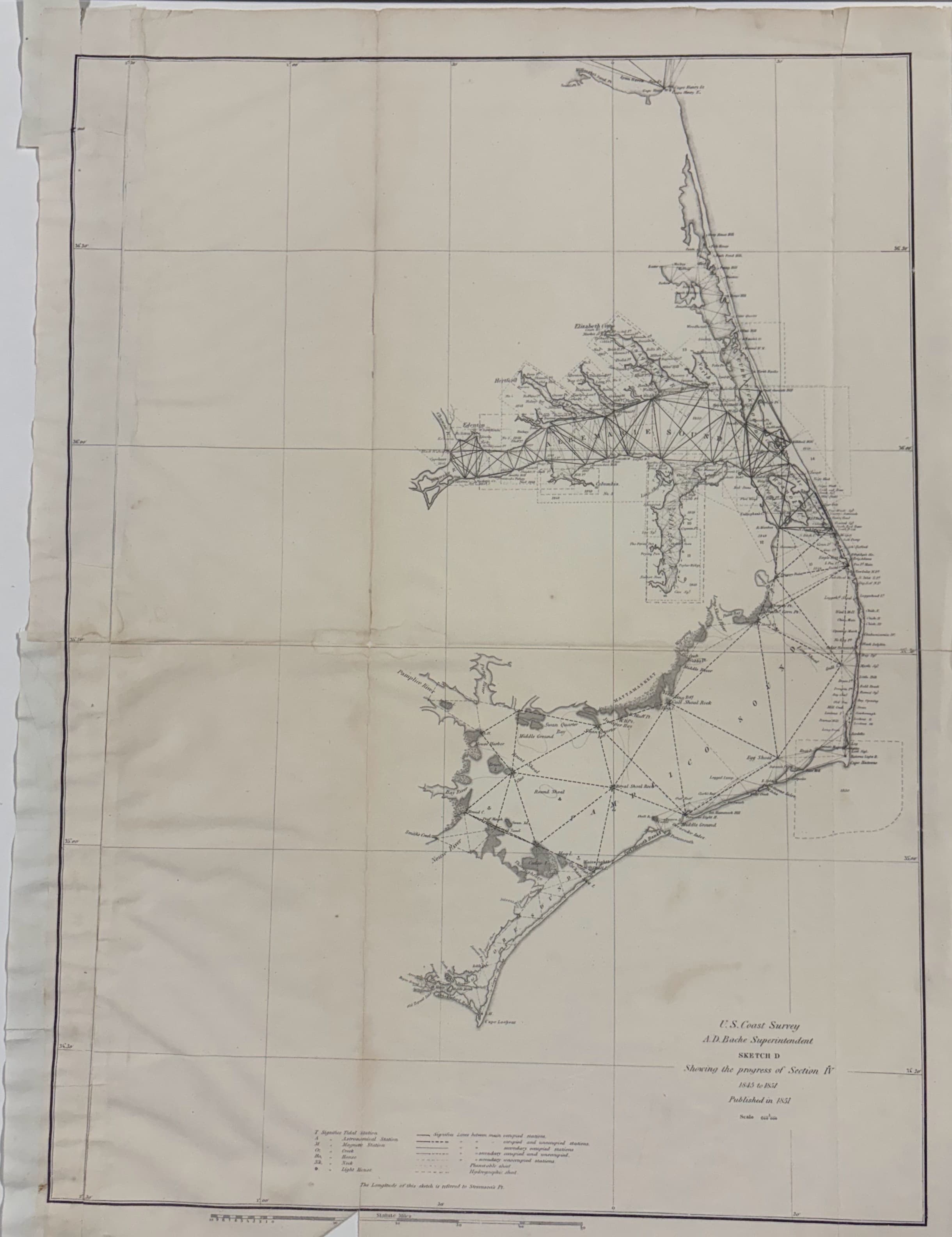 Sketch D Showing the progress of Section IV