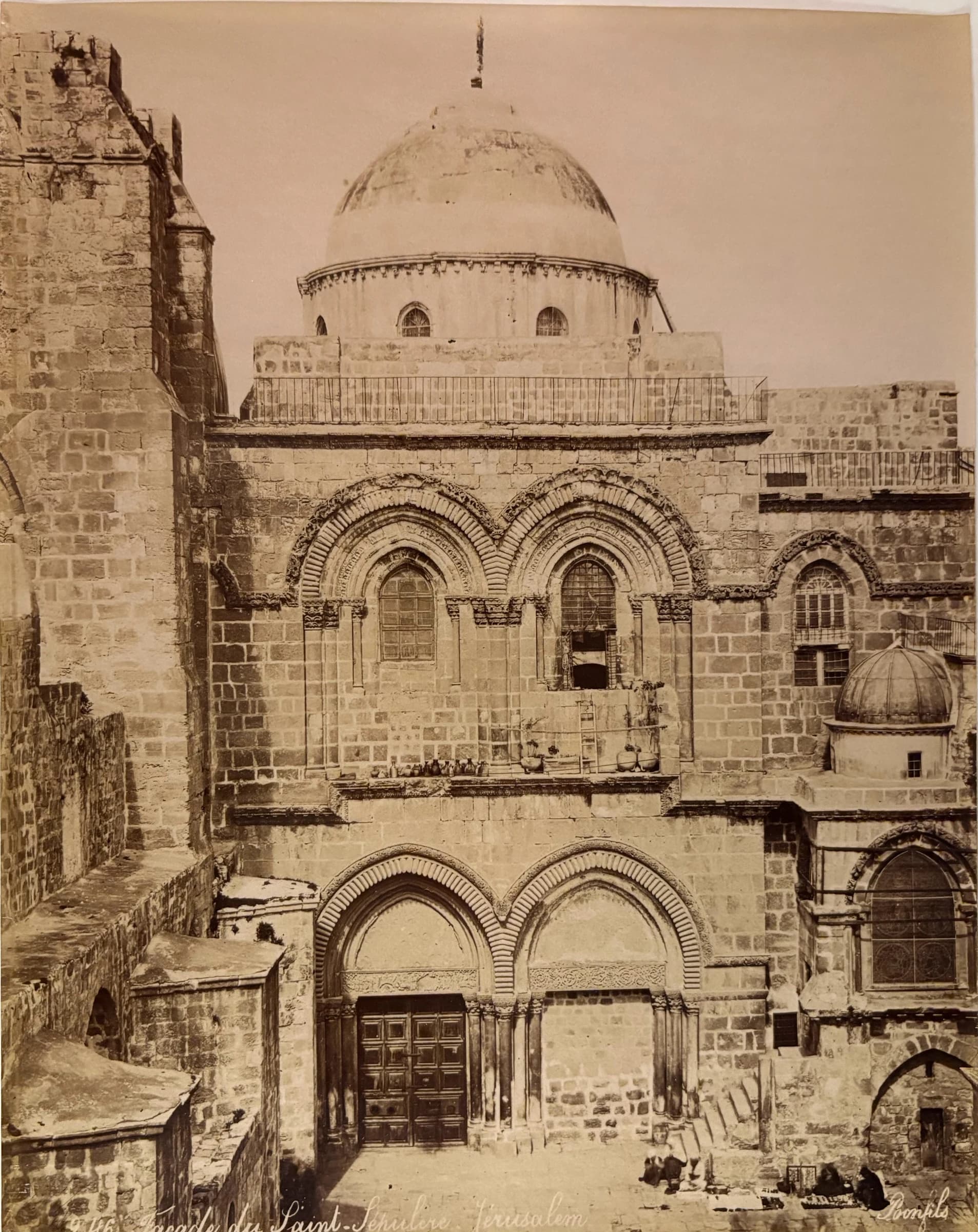 Façade du Saint-Sépulcre, Jérusalem (No. 246)