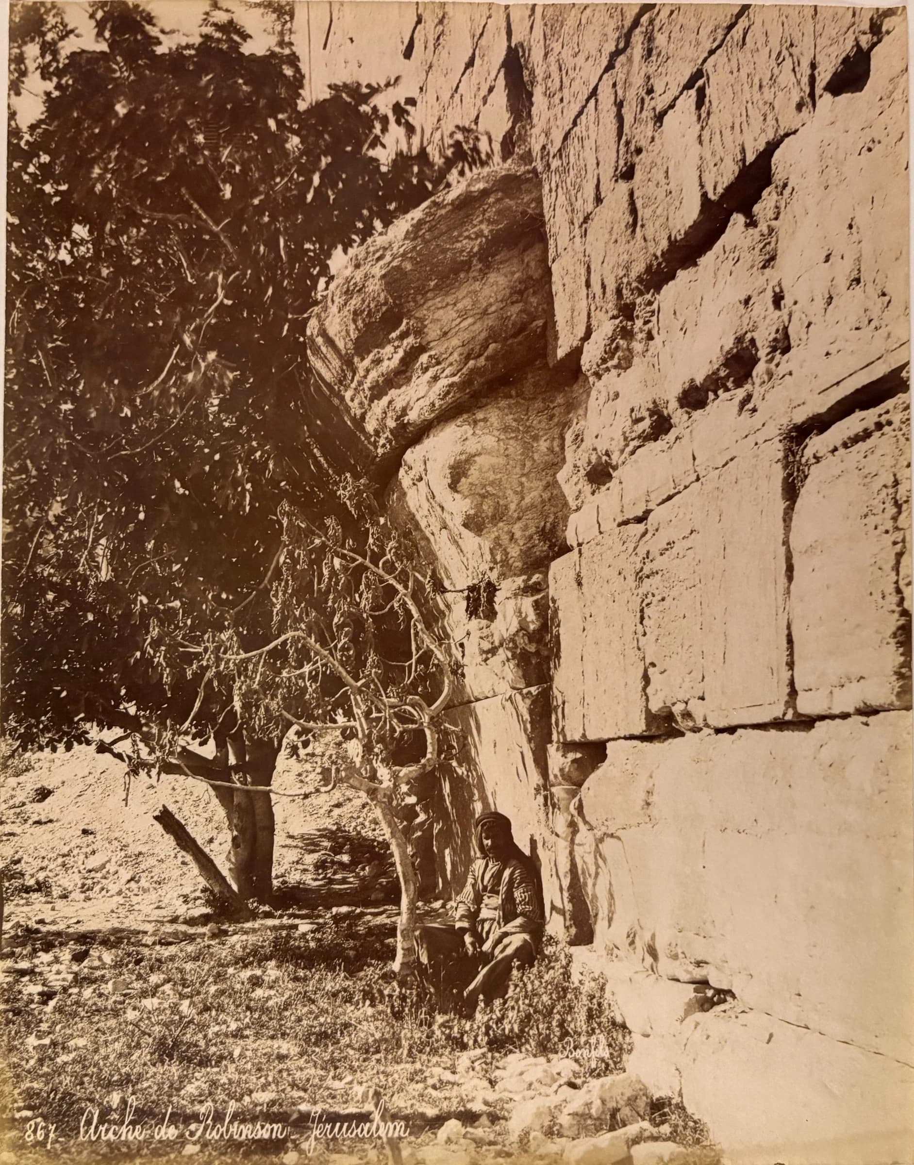 Arche de Robinson, Jérusalem