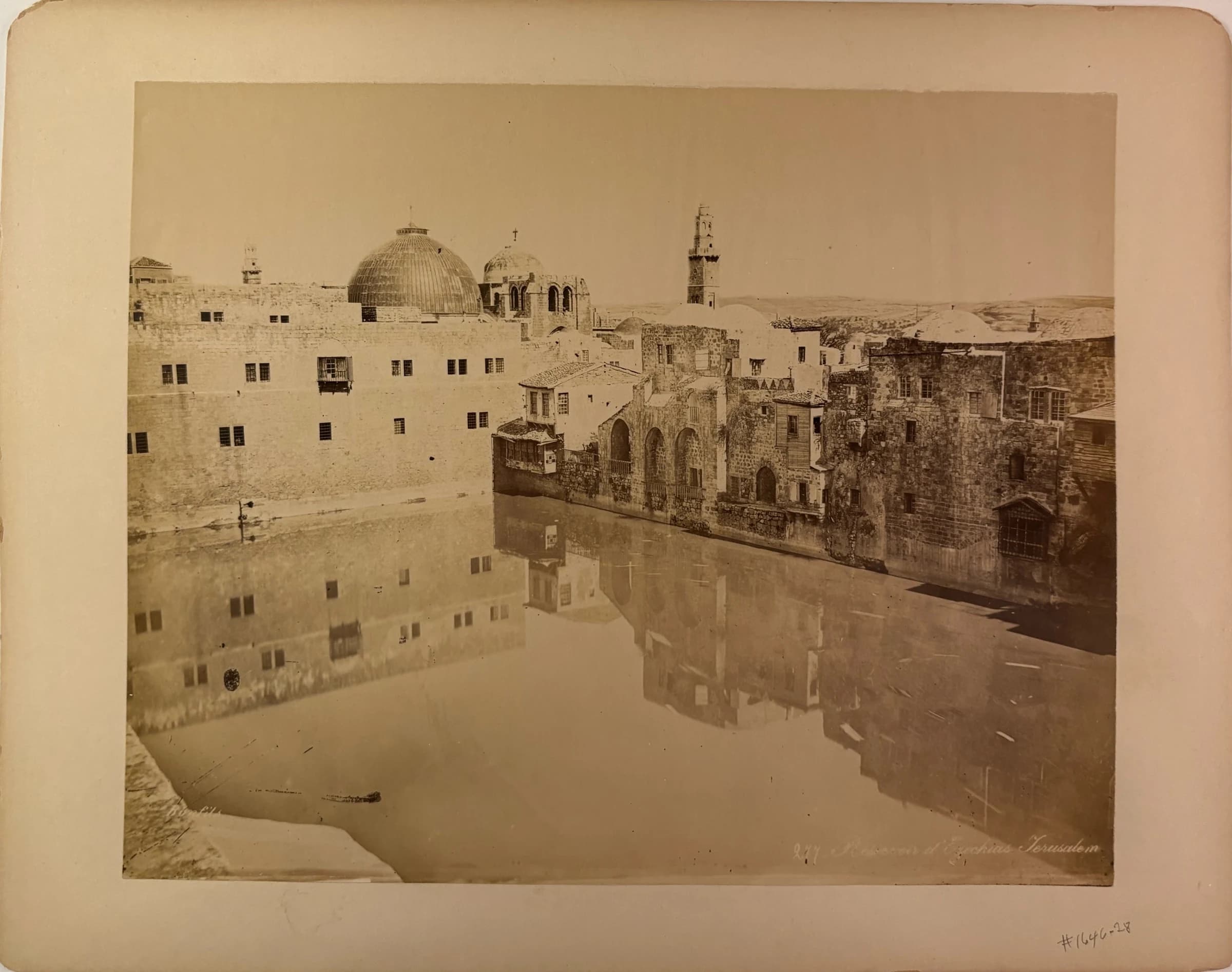 Reservoir d'Ezechias, Jerusalem (No. 277)
